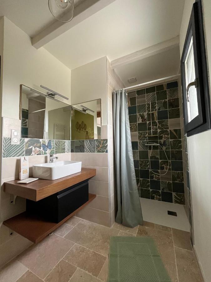Chambre Au Calme Avec Spa Privatif Gratuit Sud Aveyron Les Palmiers Des Causses Saint-Rome-de-Tarn Bagian luar foto